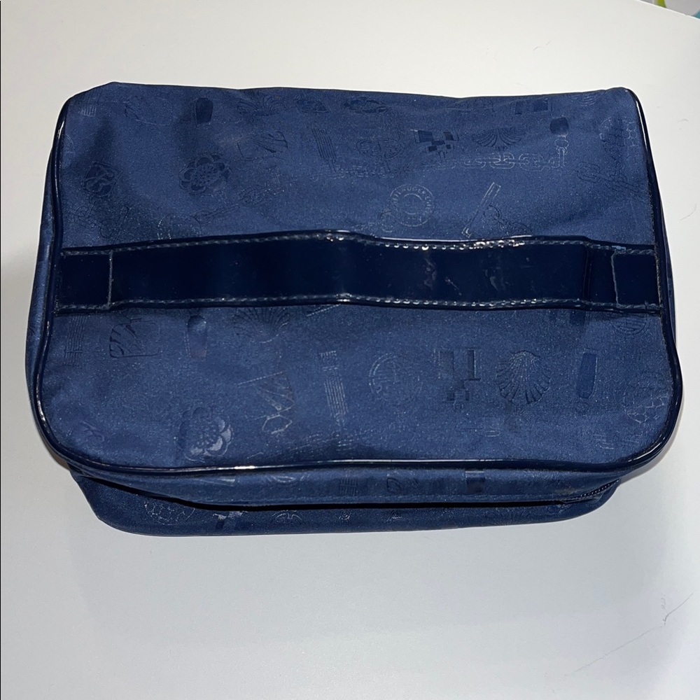 Estée Lauder Navy Blue Travel Cosmetic Bag